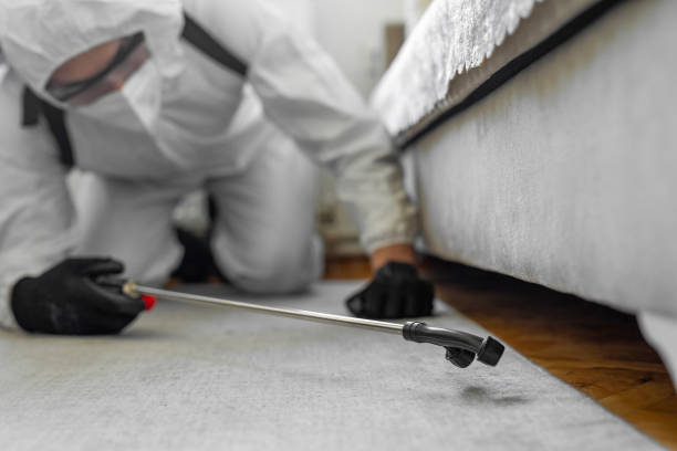 Professional Fumigation Services technician working in Burton, MI